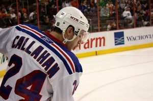 Ryan Callahan's energy is key to the Rangers' season. (Picture courtesy of Flickr)