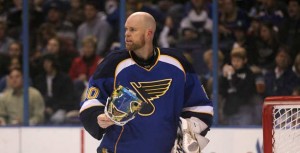 Chris Mason took over between the pipes for St. Louis last season. (Picture courtesy of ST. Louis Post-Dispatch)