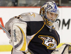 Pekka Rinne became a top NHL netminder last season. (Picture courtesy of canoe.com)