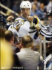 Don't mess with Shea Weber. (Picture courtesy of tsn.ca)