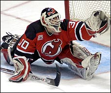 Martin Brodeur (Washington Post) Martin Brodeur was on last night, so what will his critics think of that? (Picture courtesy of the Washington Post)
