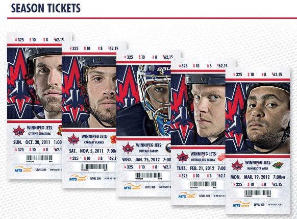 Winnipeg Jets Season Tickets: Packages Arriving