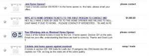 Jets Home Opener tickets