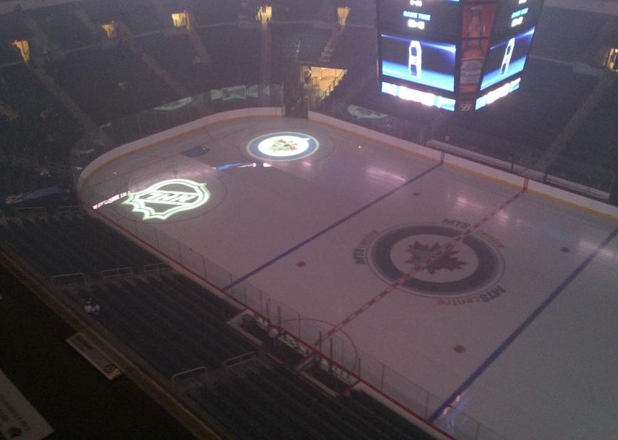 MTS Centre pre game