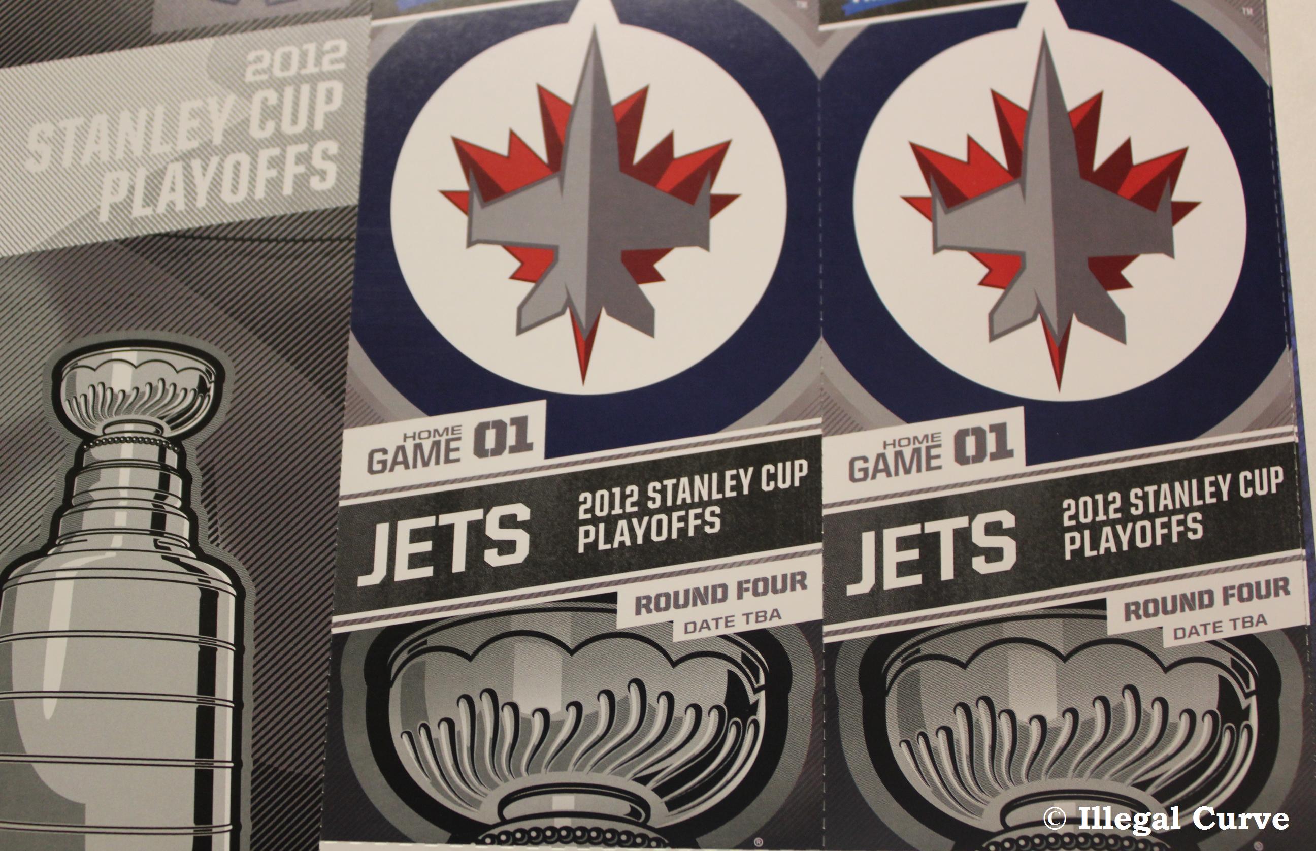 Winnipeg Jets Season Tickets begin to arrive Illegal Curve Hockey