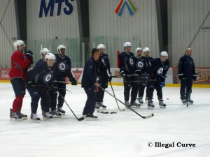 Jets practice at IcePlex 003