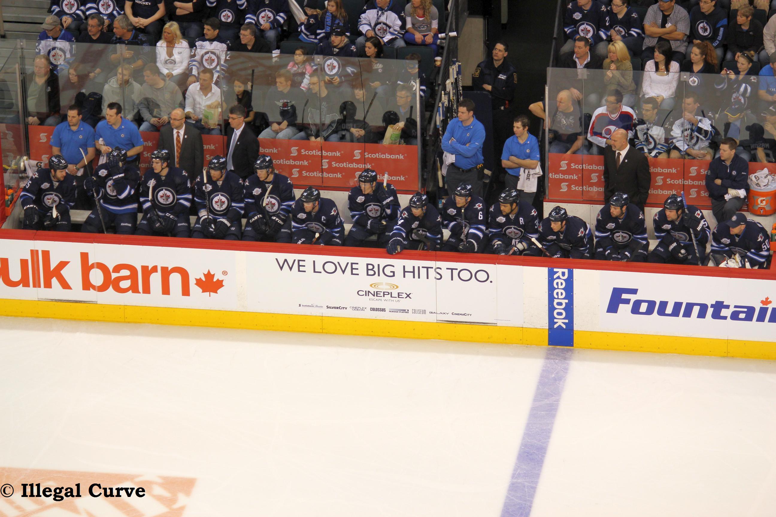 Jets bench March 18 2012