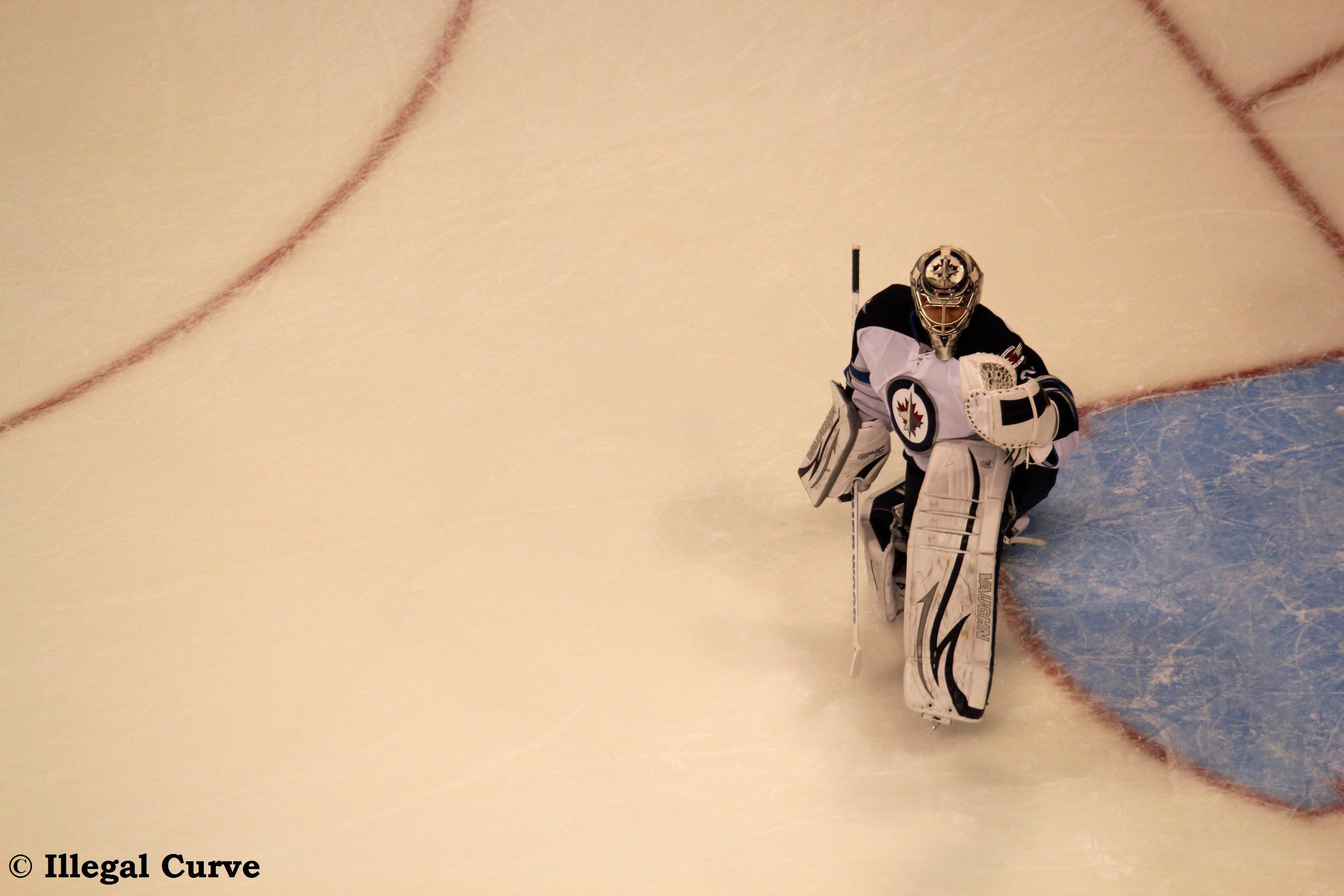Pavelec left out to dry