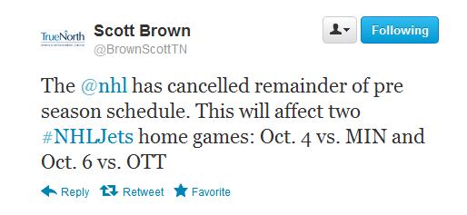 Scott Brown tweet