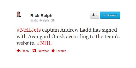 Ladd tweet from Rick
