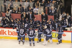 Jets bench - March 2013