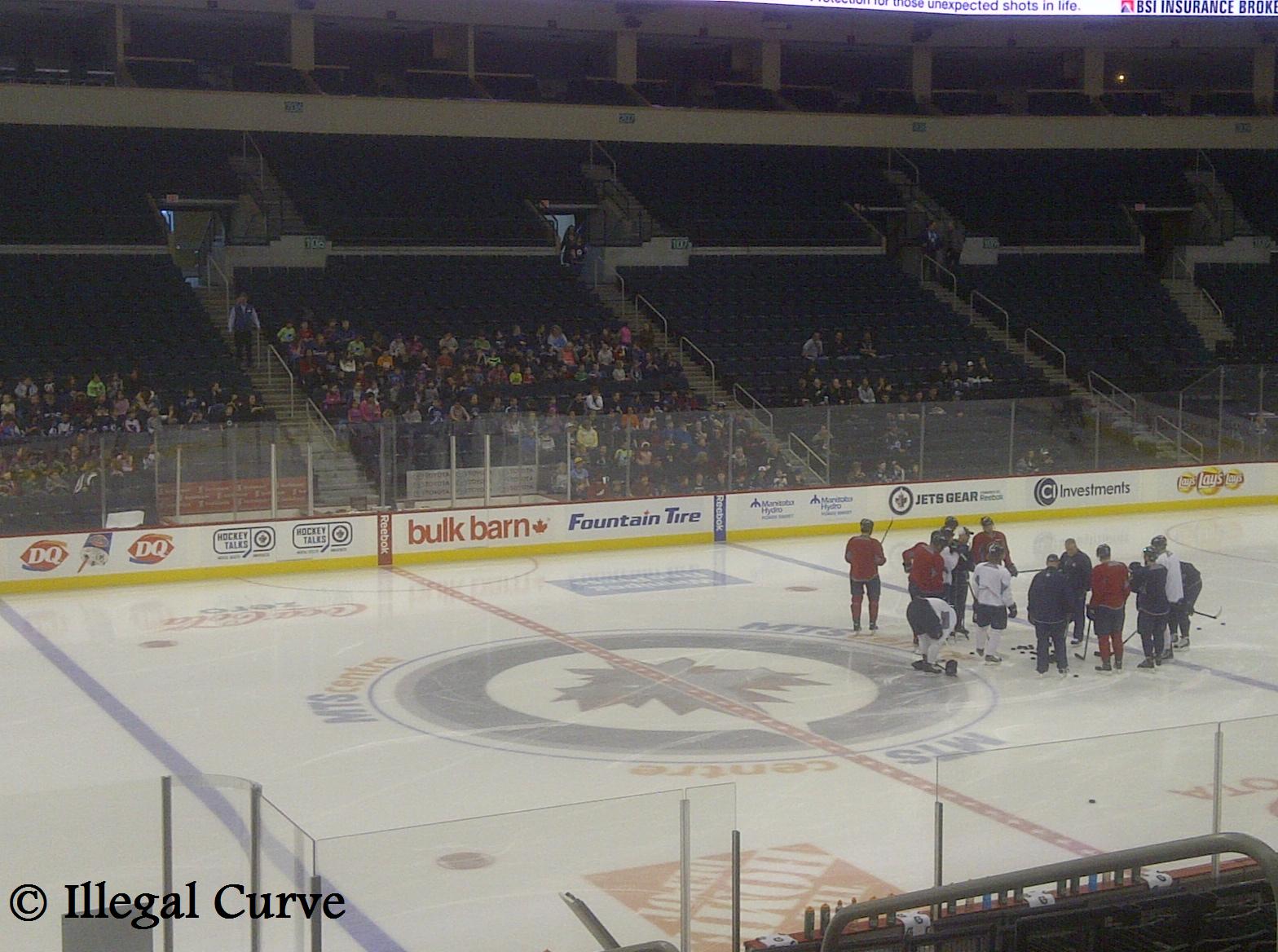March 1 2013 Jets on ice with Kids