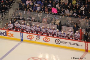 Rangers bench - March 14