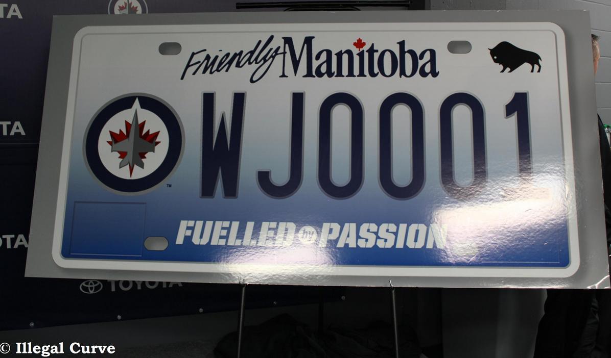 Jets Licence plate