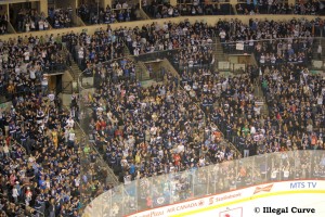 MTS Centre crowd going crazy