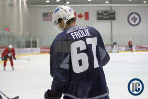 Frolik on ice