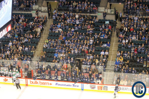 Unhappy Crowd at MTS Centre