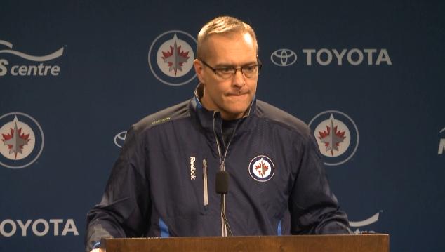 Coach Maurice post practice