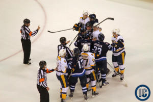Jets and Preds scrum