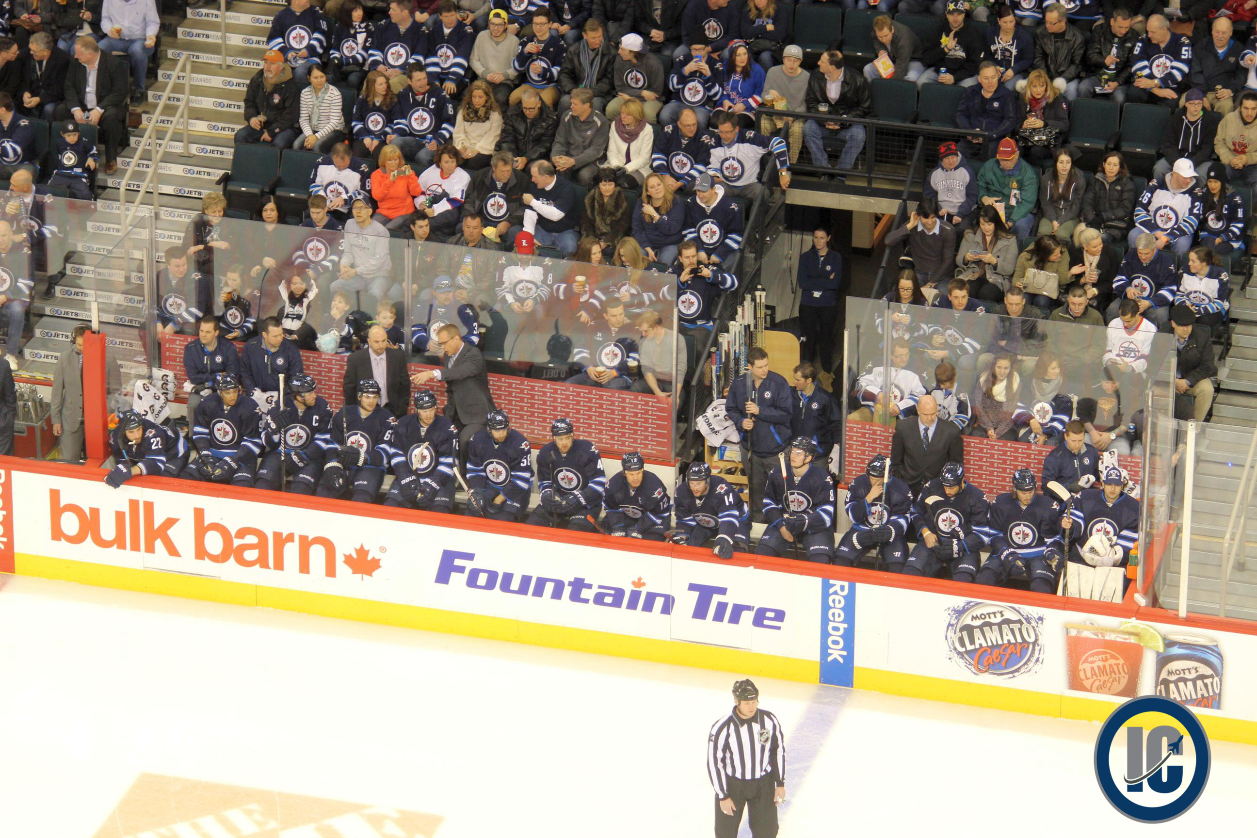 Jets bench March 14 2014