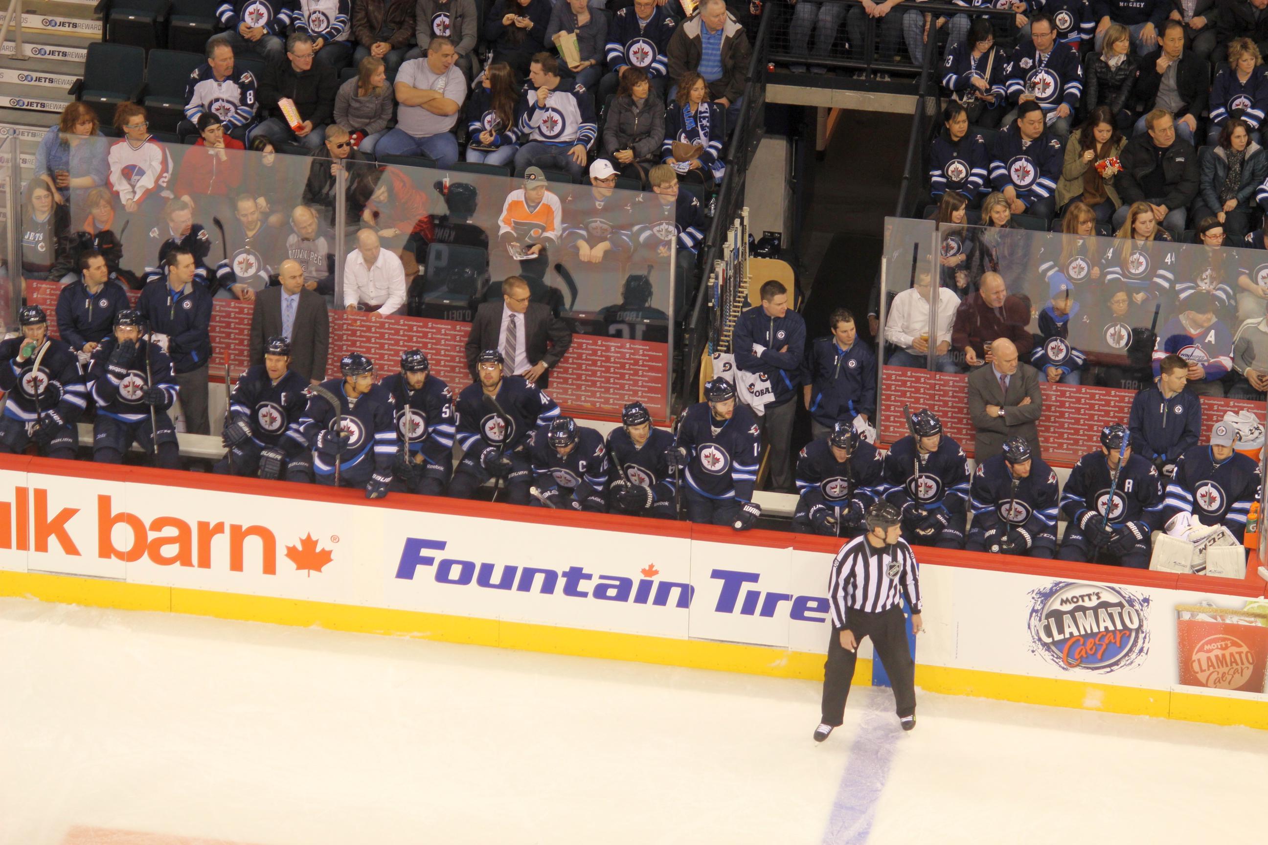 March 19 2014 Jets bench