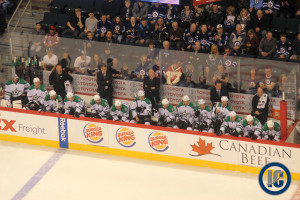 Stars bench (March 16, 2014)