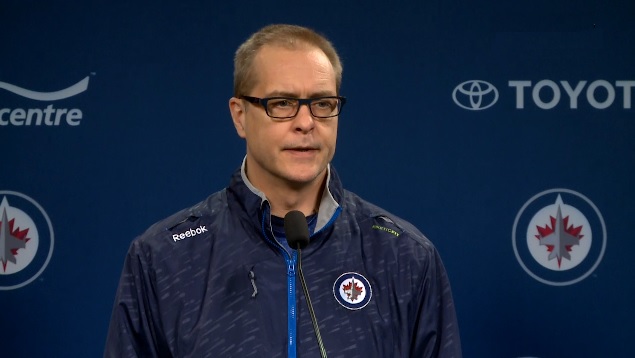 Coach Maurice pre game chat