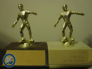 Vince Leah trophies