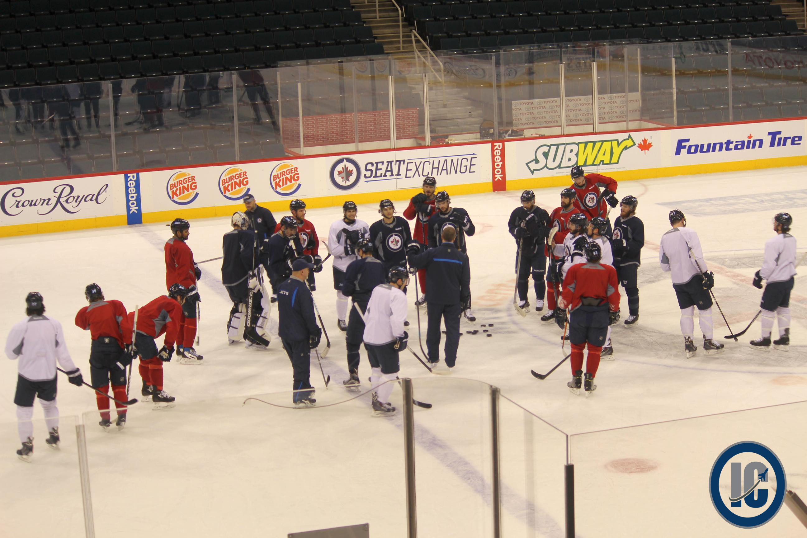 April 3 2015 Practice at MTS Centre