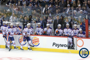 Oilers bench