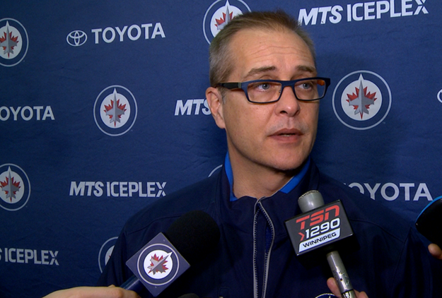 Coach Maurice scrum from