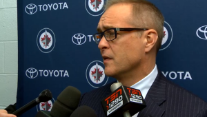 Coach Maurice vs. Blues post game