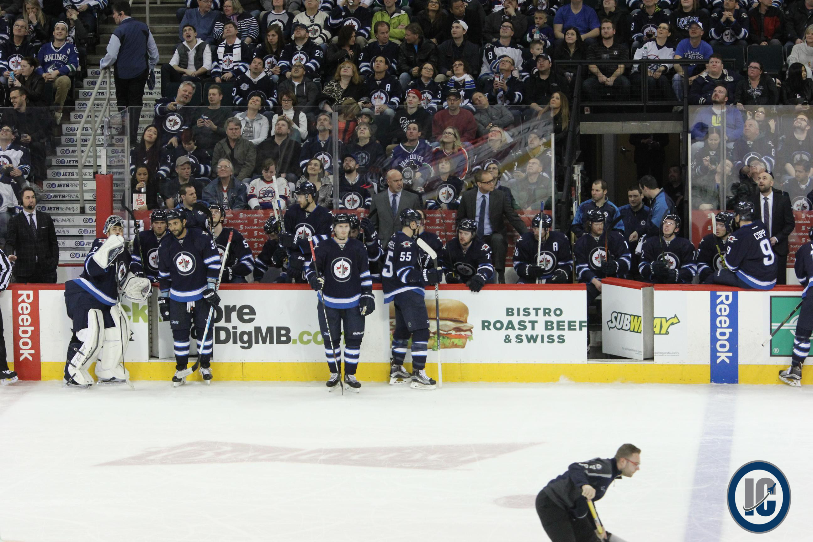 Jets bench March 22 2016