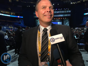 Jets GM Kevin Cheveldayoff end of draft scrum