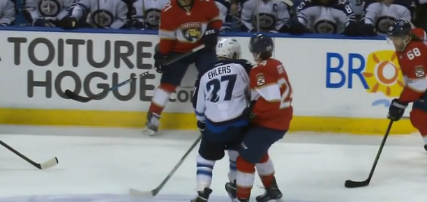 Ehlers hit on Griffith