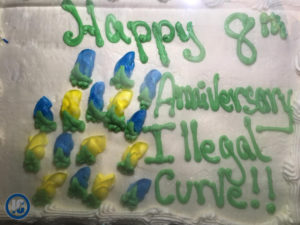 IC 8th Anniversary Cake