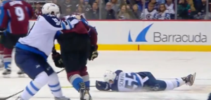 Scheifele post hit