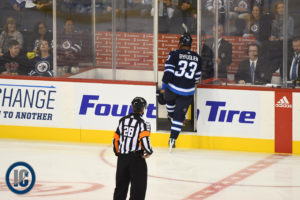 Byfuglien heading to the penalty box