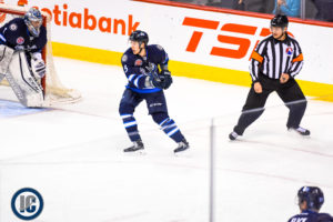 Winnipeg Jets 2016 3rd rounder Luke Green signs three-year ELC 1 Luke Green on ice