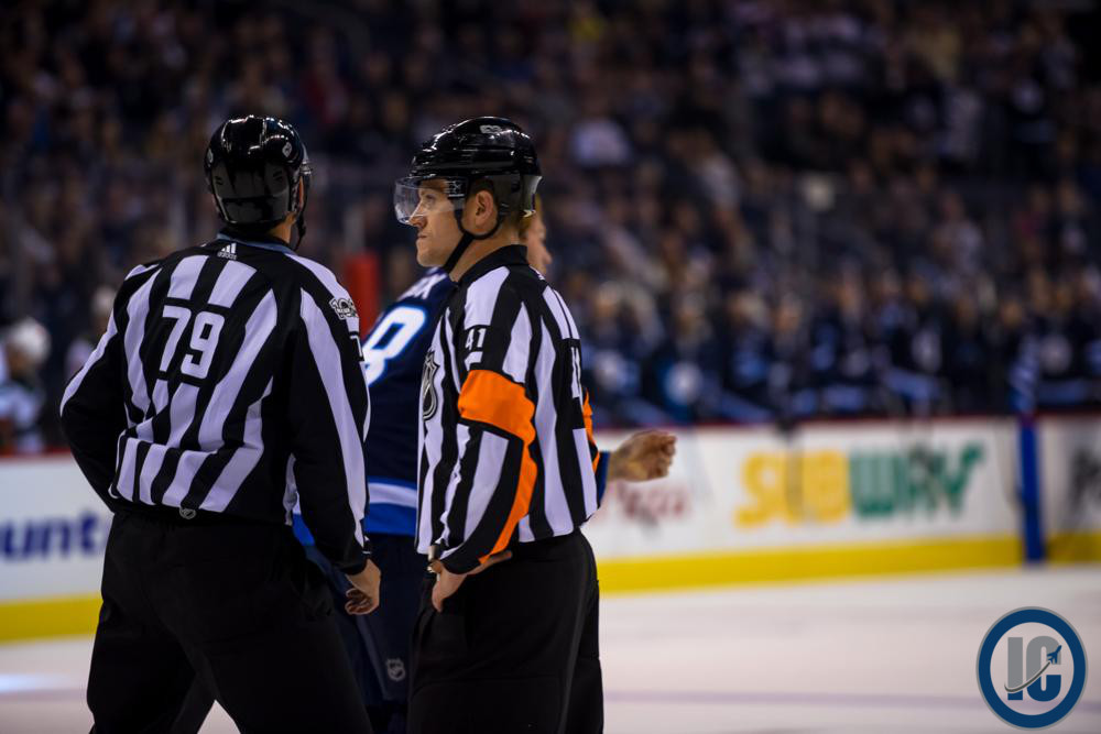 Refs at Jets game
