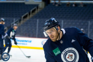 Bryan Little at practice