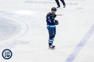 Trouba kissing Leon Gawankes stick