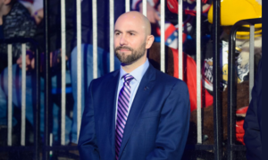 A conversation with Manitoba Moose head coach Pascal Vincent 4 Coach Vincent at AHL All Star gmae
