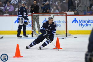 Live Blog: Winnipeg Jets Skills Competition 4 Scheifele going through pylons