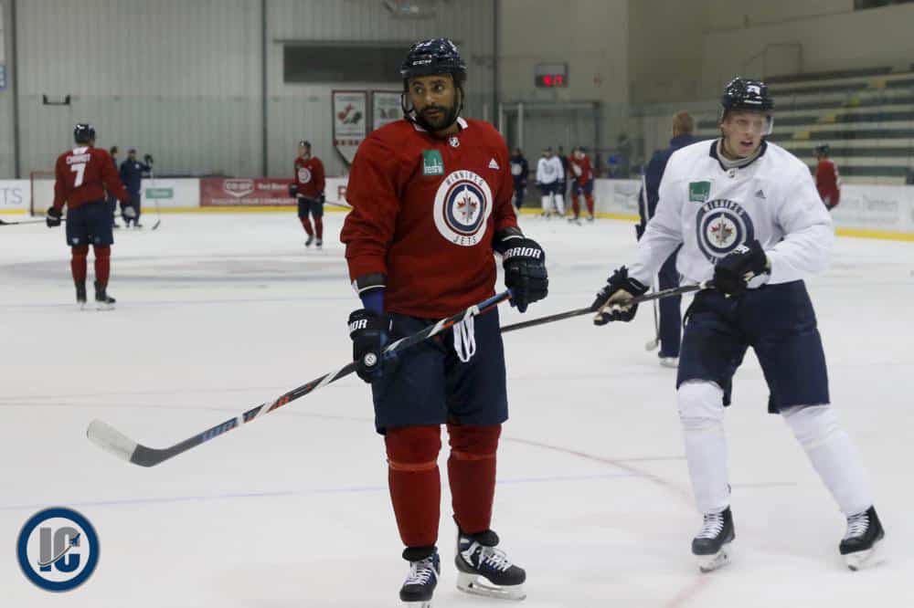 Byfuglien and Laine at