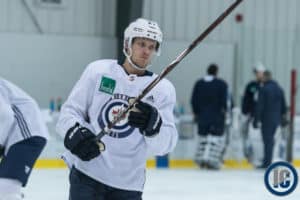 Winnipeg Jets Practice Report 1 Nikolaj Ehlers at practice at IcePlex