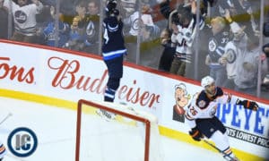Winnipeg Jets Morning Papers 1 Josh Morrissey OT celebration