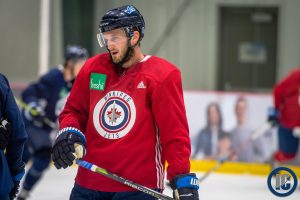 Anthony Bitetto at IcePlex practice