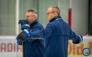 Coach Flaherty and Coach Maurice