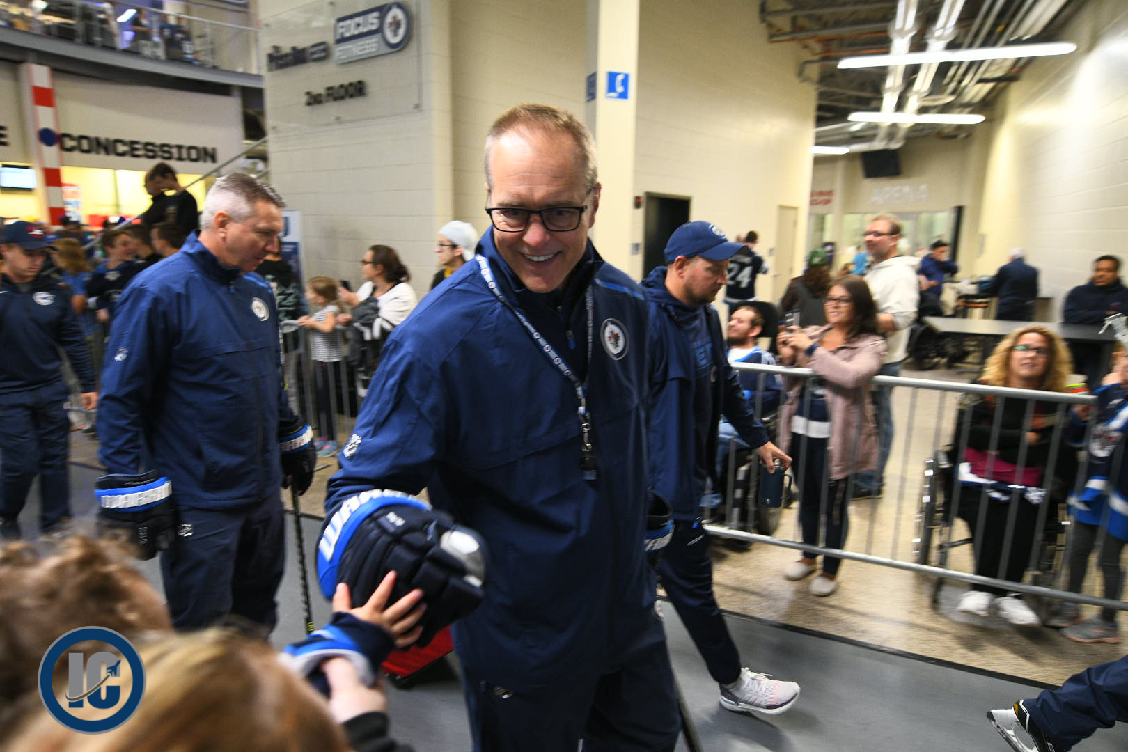 Coach Maurice at Training Camp